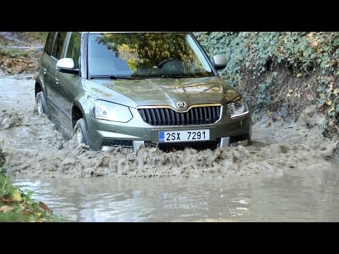 Skoda YETI 4x4 - Off-Road Test Drive [No Talking]