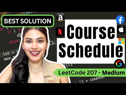 Course Schedule- LeetCode 207 - Python #leetcode #graph