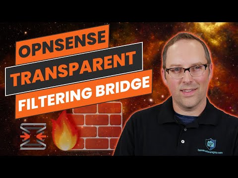 OPNsense Transparent Filtering Bridge (v24.7)