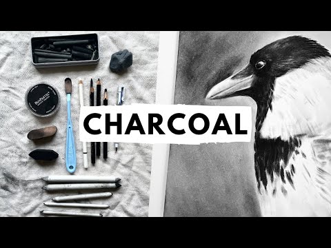 Everything I know about charcoal drawing in one video