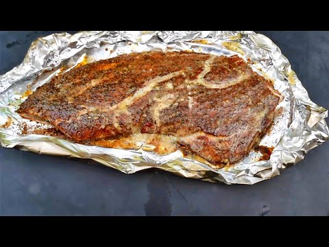 Smoked Texas Gulf Red Snapper