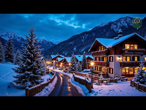 (No Ads) Beautiful Winter Music ❄️ Beautiful Relaxing Music For Calming The Soul With Gentle Tunes
