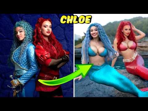 Descendants: The Rise of Red 🔥 Characters as Mermaids