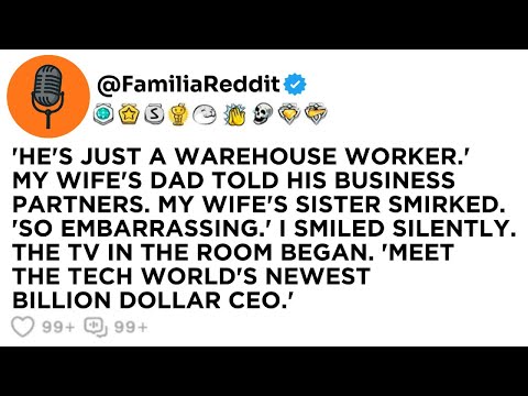 'HE'S JUST A WAREHOUSE WORKER.' MY WIFE'S DAD TOLD HIS BUSINESS PARTNERS. MY WIFE'S SISTER SMIRKED..