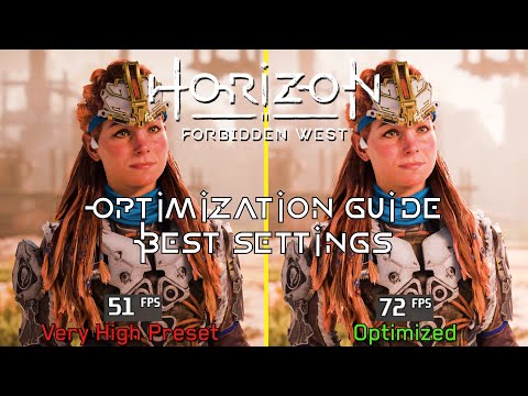 Horizon Forbidden West | OPTIMIZATION GUIDE | Every Setting Tested | Best Settings