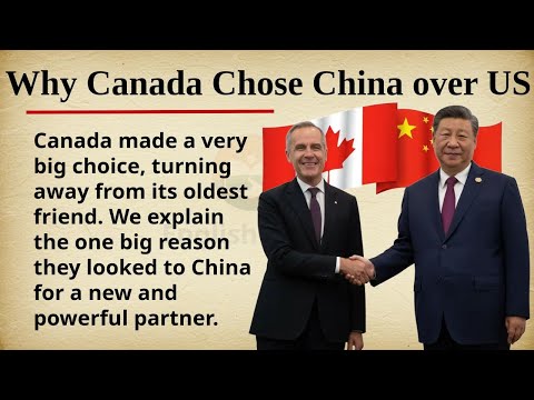 Why Canada Choosing China Over USA? 🇨🇦🇨🇳🇺🇸 || Learn English Through Story Level 2 || Graded Reader 🎧