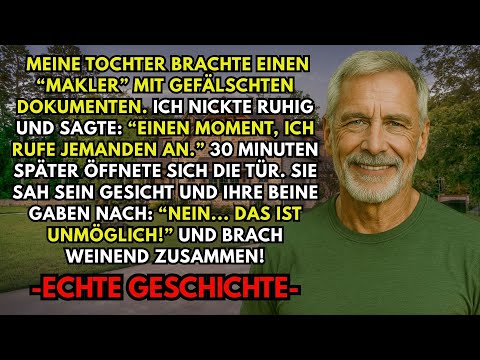 Meine Tochter wollte mein Haus stehlen. Doch sie ging verrückt, als sie sein Gesicht sah...