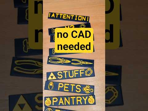 Add Graphics to 3D Prints WITHOUT CAD? (Slicer Trick)