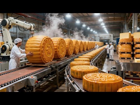 Inside The Giant Cake Factory — How They Create Enormous Baked Cakes With Billion Dollar Revenue