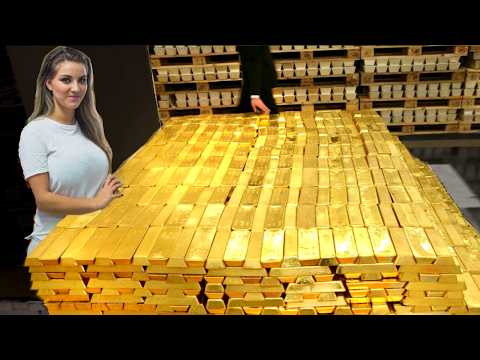 How 97% Gold Bars are made for $1,400,000 each – Inside US Gold Factory & How Gold is formed