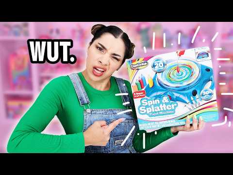 Testing This Splatter Art Kit