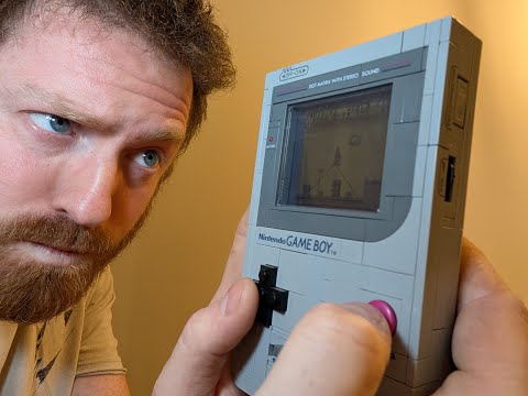 LEGO Nintendo Game Boy Review! Features, Build Experience & Hidden Details!