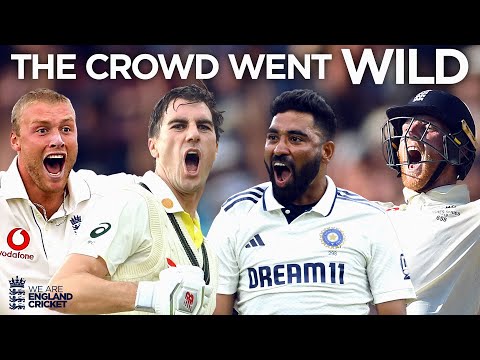 When The Crowd Went Wild | Spine-Tingling Test Moments