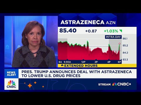 Pres. Trump announces deal with AstraZeneca to lower U.S. drug prices
