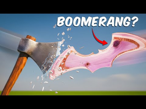 I Built A Boomerang That Is DEADLIER Than An Axe