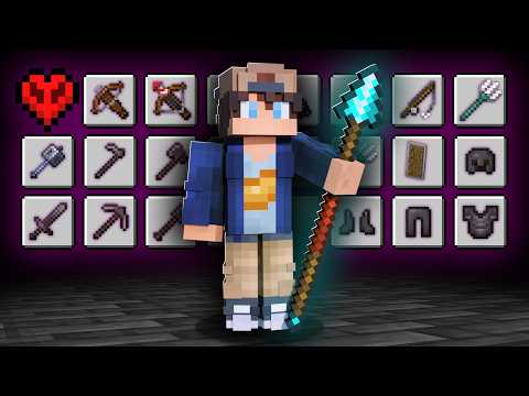 I Made Every Tool and Weapon OP in Minecraft Hardcore