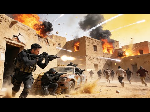 Special Forces Fall 1000-Man Ambush in Desert—Soldier King Strikes, Drops Terrorists With Headshots