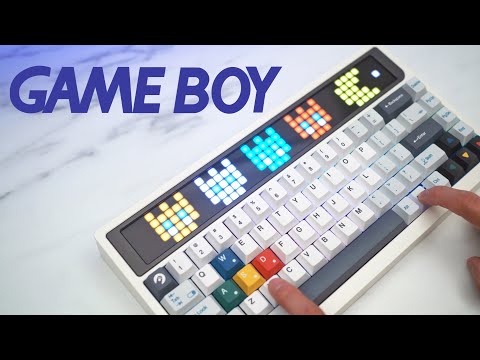 The Thockiest GAMEBOY Keyboard - AM RGB65