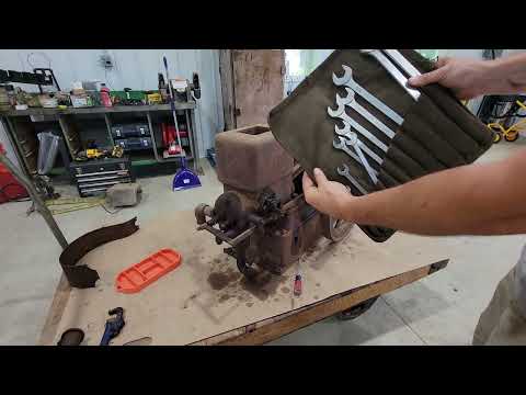 100 year old BARN FIND Hit Miss Engine RESURRECTION!! Will it RUN???