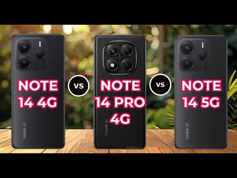 Redmi Note 14 4G VS Redmi Note 14 pro 4G VS Redmi Note 14 5G