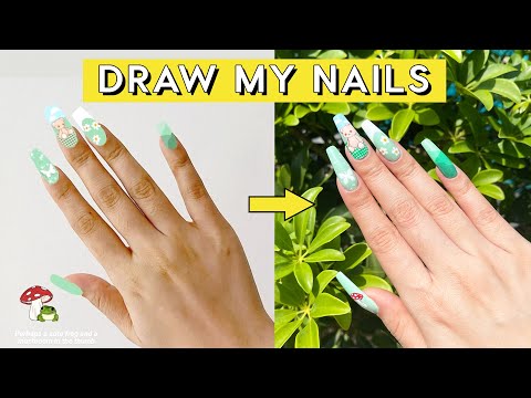 Recreating my subscriber’s nail designs! 💅🏻