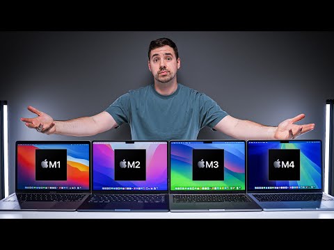M4 vs M3 vs M2 vs M1 MacBook Air - ULTIMATE Comparison!