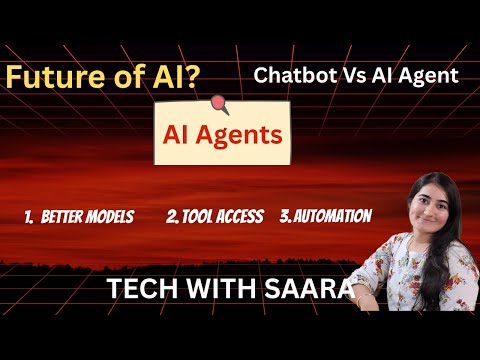 Future of AI || AI Agents - Explained clearly || Tech with Saara || Watch Now!