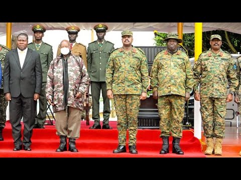Museveni meets Gen. Muhoozi and UPDF High Command at Bombo as they elect 10 Parliament Reps