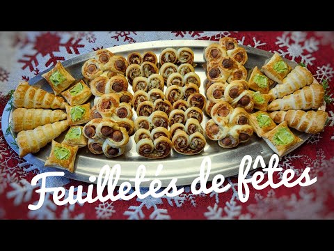FEUİLLETÉS APERO POUR LES FÊTES, HYPER ORIGINAUX