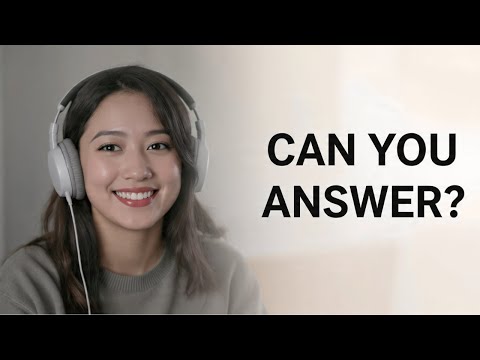 Can You Answer These Easy English Questions? | Slow Speaking (A2)