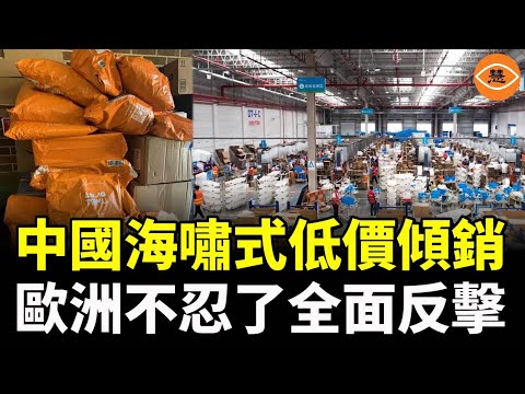 The CCP used the 30% devaluation of the RMB to destroy Europeans' jobs with the excess capacity o...