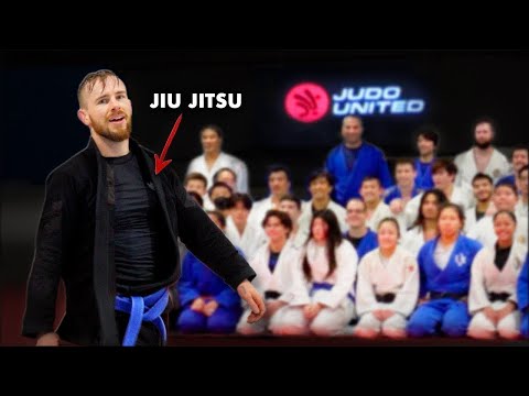 BJJ blue belt vs. real judokas (first ever sparring)