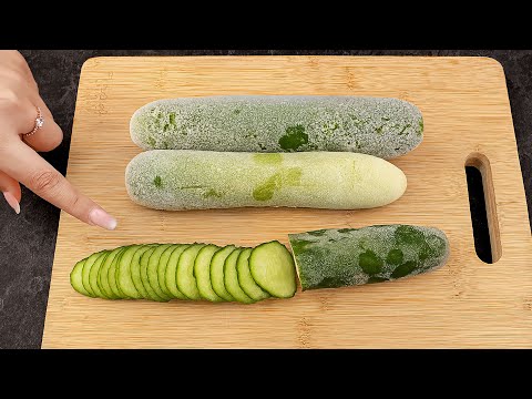 Freeze cucumbers! Consume large quantities by storing for a long time