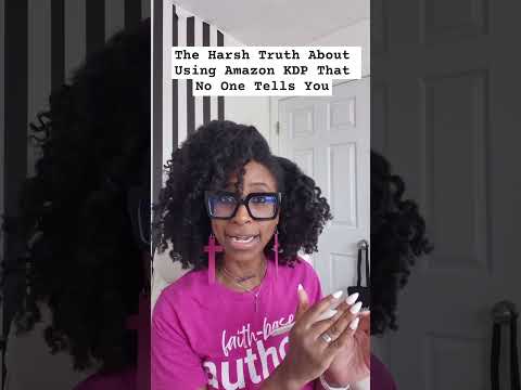 The harsh truth about selling your books on Amazon KDP.  #writing #shorts