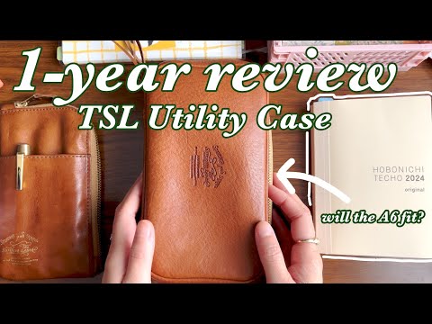 What’s in my The Superior Labor Utility Leather Case? | stationery essentials long-term review ep. 2