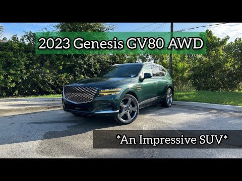 2023 Genesis GV80 - is Raising The Bar