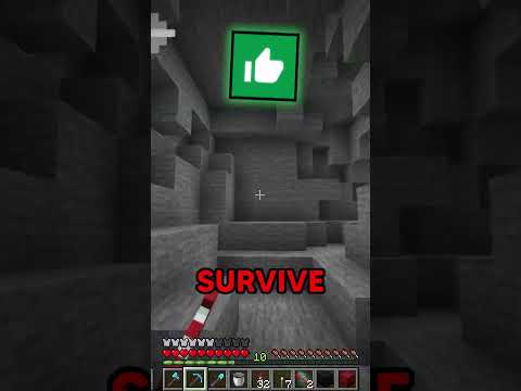 When You Master Clutching in Minecraft…