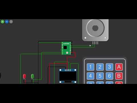 🔄 WokWi Simulation: Stepper Motor Controller with OLED Display | Arduino Tutorial 🚀