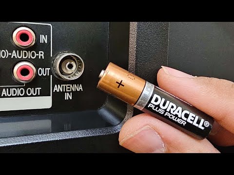 A regular battery CATCHES ALL CHANNELS?! The secret of a DIY antenna that will shock you! ⚡🔋