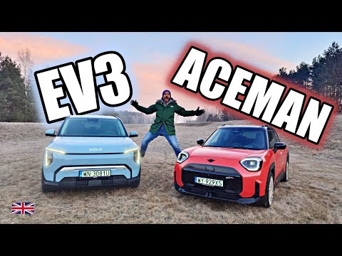 KIA EV3 vs. MINI Aceman - Range or Design Exercise? Why Not Both? (ENG) - Comparison and Review