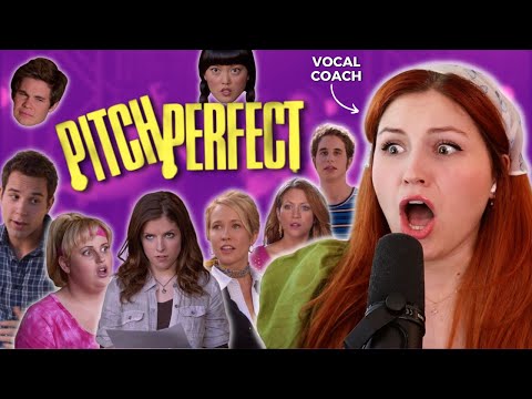 Vocal coach reacts to PITCH PERFECT