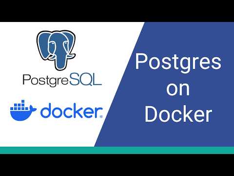 How to Set Up a PostgreSQL Database with Docker
