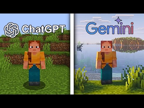 ChatGPT против Gemini: ИИ создают Minecraft с нуля!