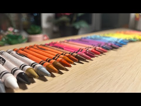 Only using Crayola art supplies?! 