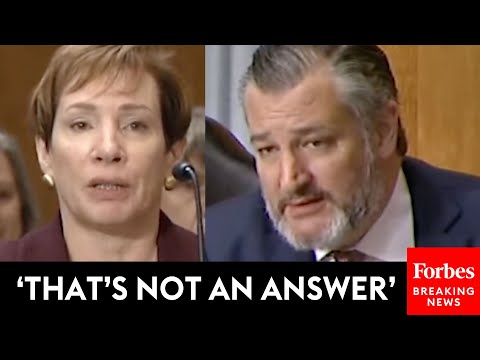 BREAKING NEWS: Ted Cruz Grills Top Diplomatic Nominee About Biden Releasing Money To Iran