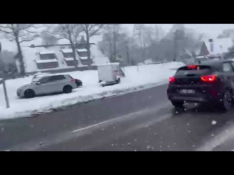 Relaxing Winter Snow Storm - Boxing Day Blizzard | Winter Snow Walk in Downtown