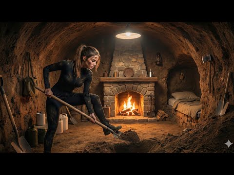 I Built Hidden Bunkers Deep in the Forest || Survival Challenge