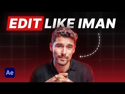 How To Edit Like Iman Gadzhi in After Effects (Title Sequence)