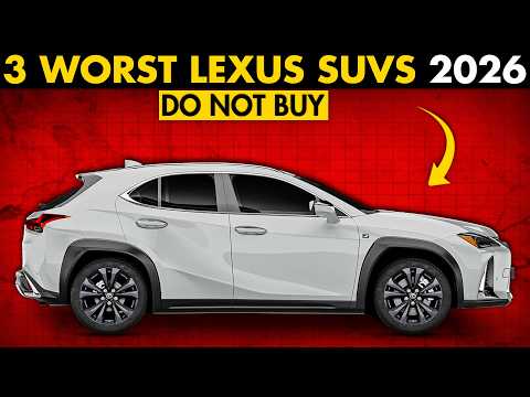 3 WORST and 3 BEST LEXUS SUVs in 2026