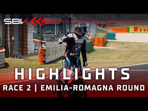 FULL HIGHLIGHTS: Race 2 at Misano 🎩 | 2025 #EmiliaRomagnaWorldSBK 🇮🇹